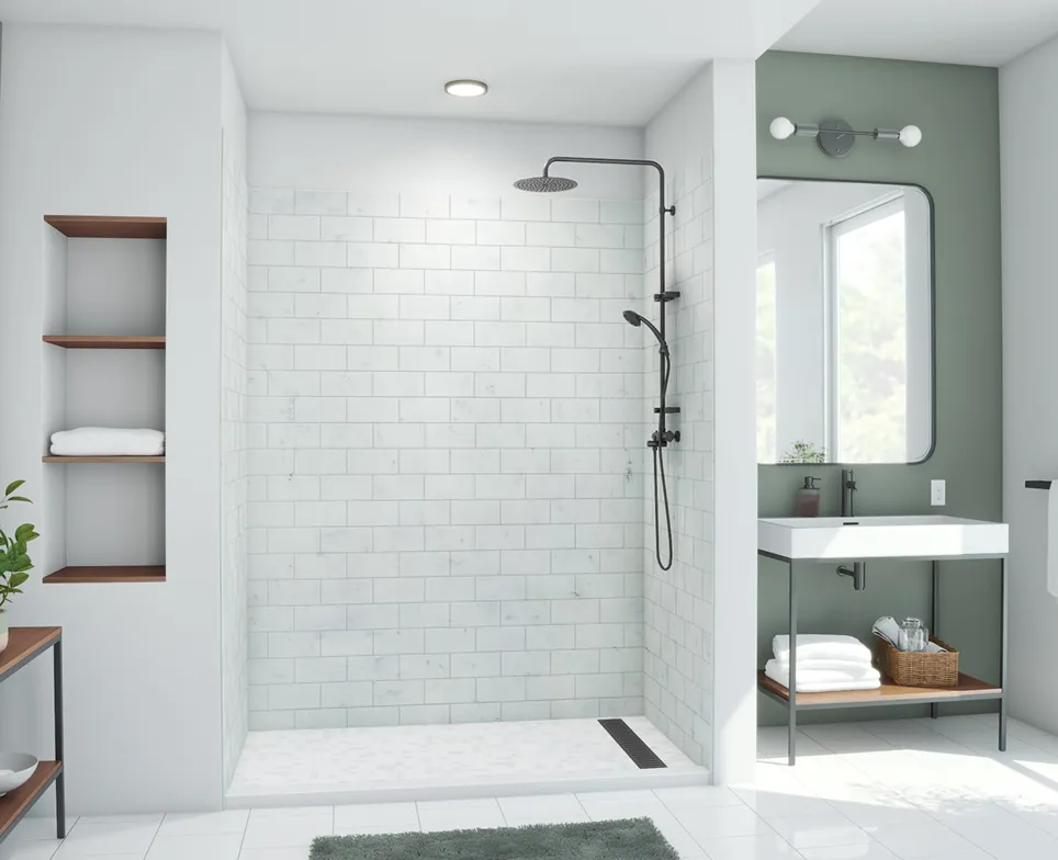 Shower Wall Tile Restoration in Toronto