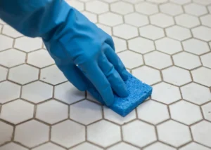 Deep Cleaning Bathroom Grout