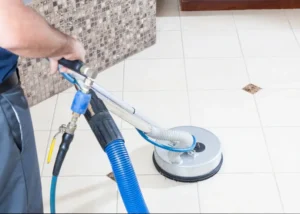 Deep Cleaning Bathroom Grout